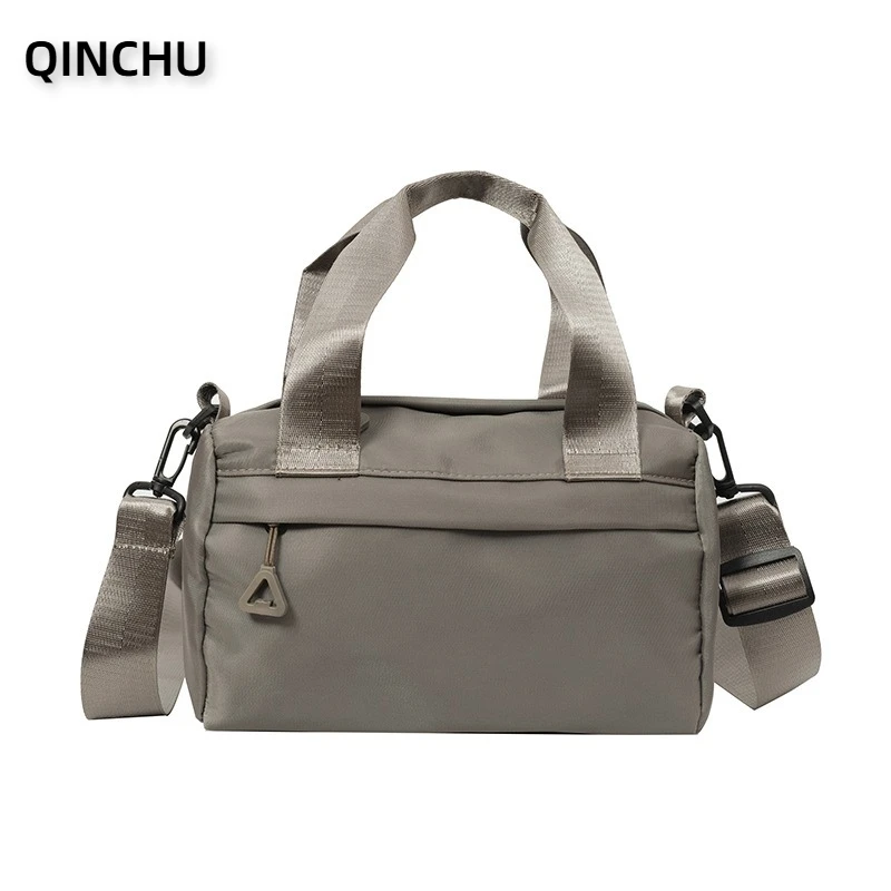 

Женская сумка QINCHU через плечо, большая вместительная повседневная нейлоновая сумка с клапаном