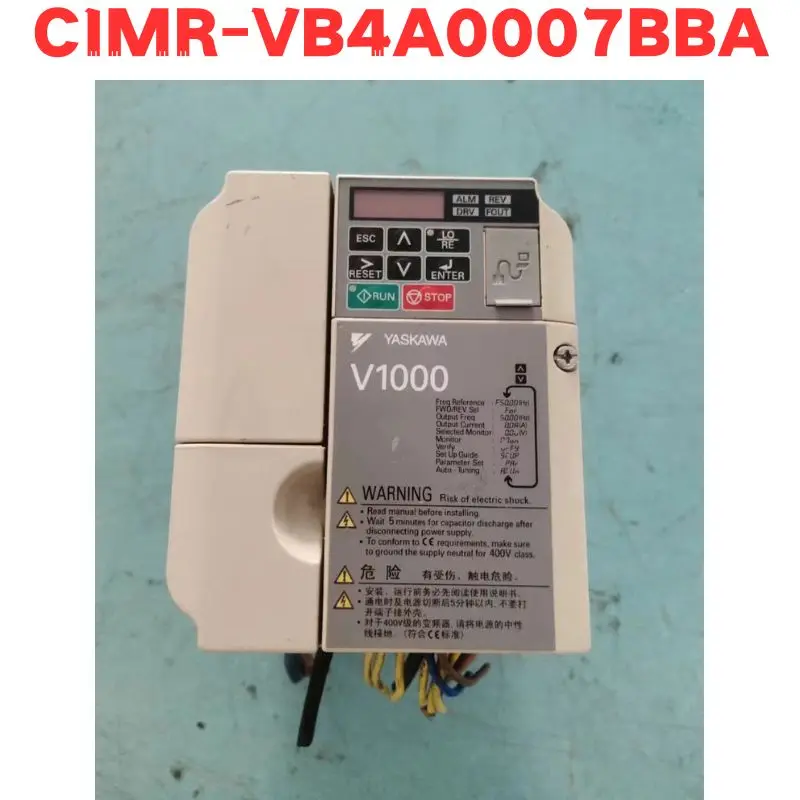 Second-hand CIMR-VB4A0007BBA CIMR VB4A0007BBA Inverter Tested OK