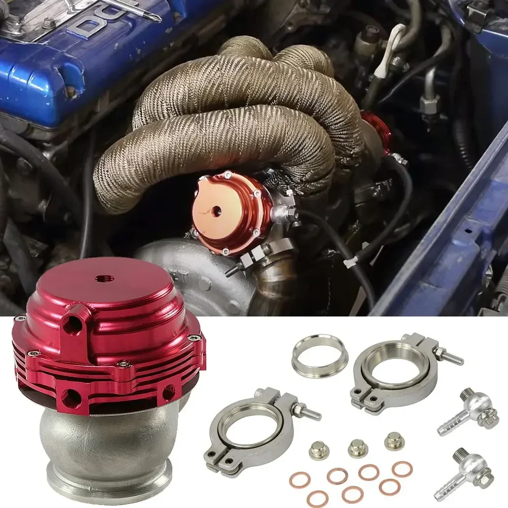 Universal Turbo External Wastegate 44mm V-Band Flange, For Supercharge Turbo Manifold Car Accessories