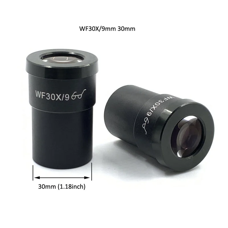 2 قطعة WF5X WF10X المجهر العدسة WF15X WF20X WF25X WF30X 23.2 مللي متر 30 مللي متر العدسات العينية لمجهر ستيريو بيولوجي