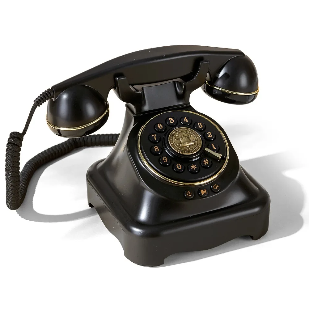 Vintage Retro Bluetooth Phone, Mobile Phone Extension One-click Wake-up Voice Assistant Antique