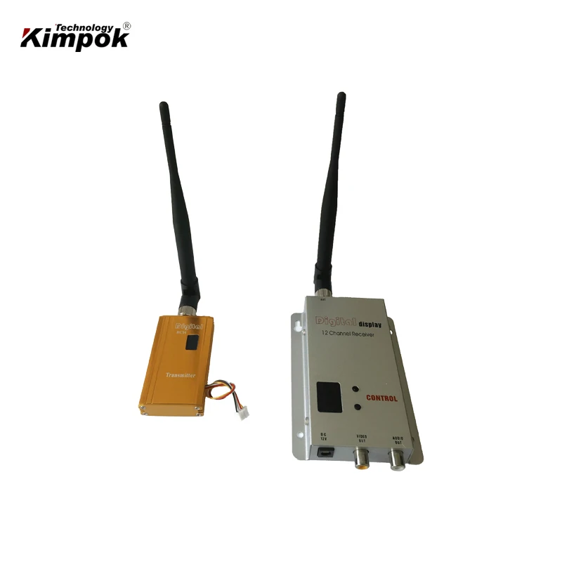 

1.2G 1500mW Drones FPV Transmitter Wireless Video Transmitter and Receiver 1.2Ghz Transmitter 8 Channels