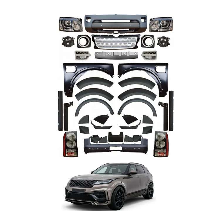 

Factory Sales Front Rear Bumper Discovery 3 Upgrade Discovery 4 Lr3 Upgrade to LR4 L319 Body Kits Car Body Kit for Land Rover