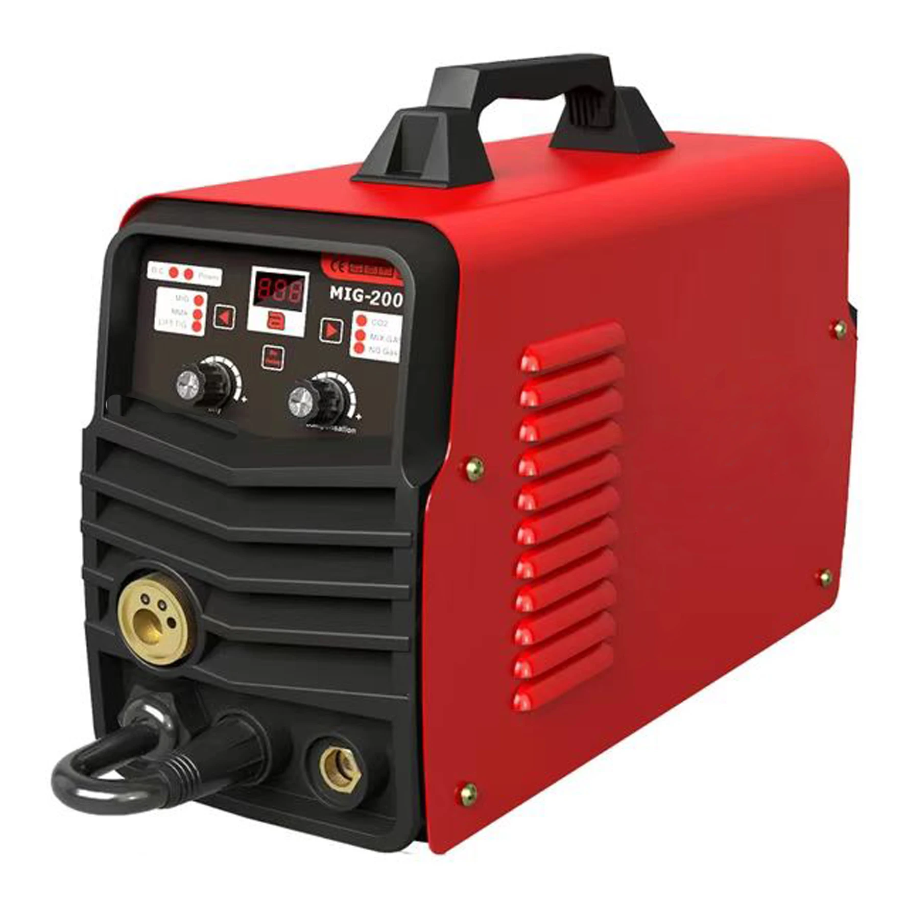

TKrobot Supply High Quality Multi Function Pulse Aluminium MIG 200 Inverter Aluminium Welding Machine