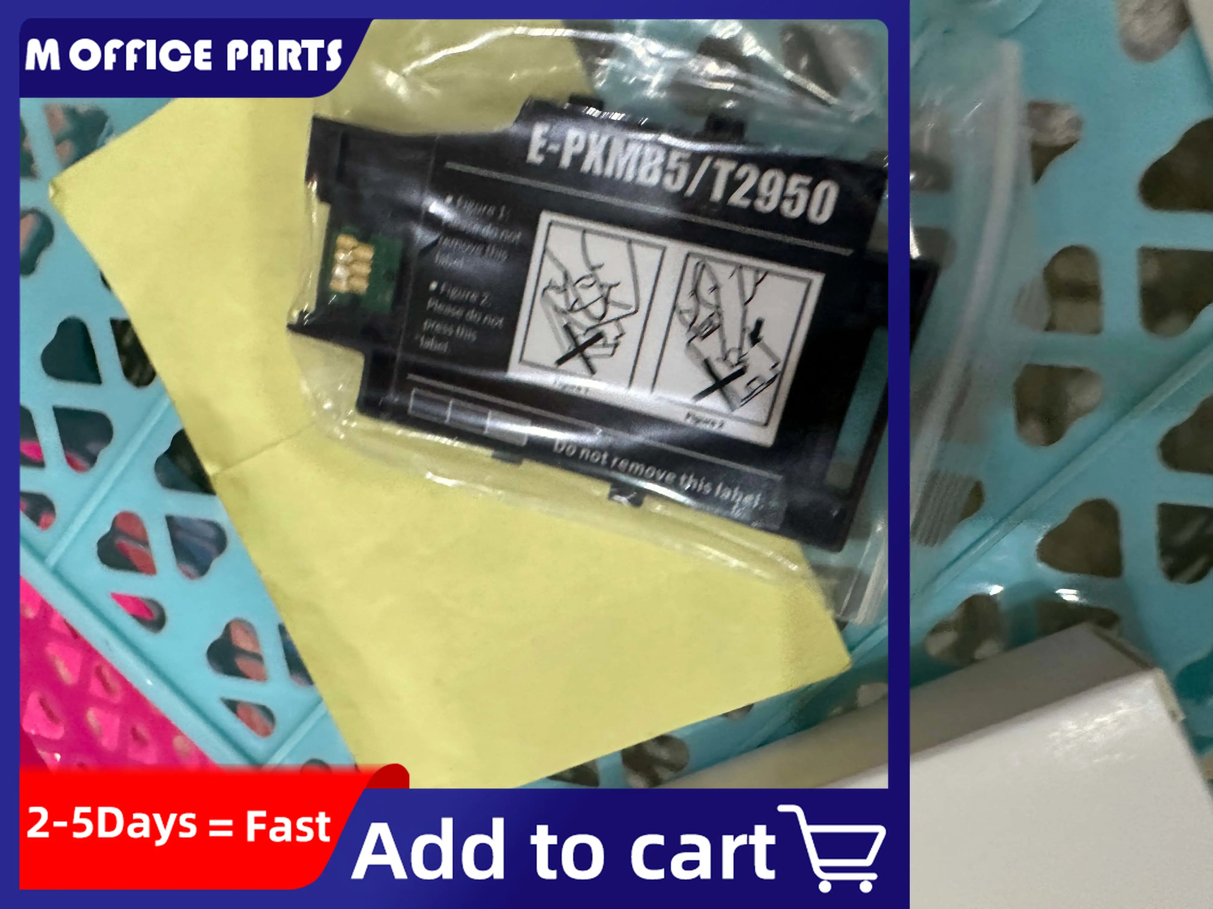 5PCS PXMB5 T2950 T295000 Maintenance Box support for EPSON Worksupport force WF-100 WF-100W PX-S05 E-PXMB5 / WF 100 100W S05