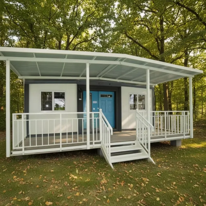 Combined Splicing Foldable Modular House Multiple Units Free Splice Large Area Integral Building Custom Layout For Large Camp
