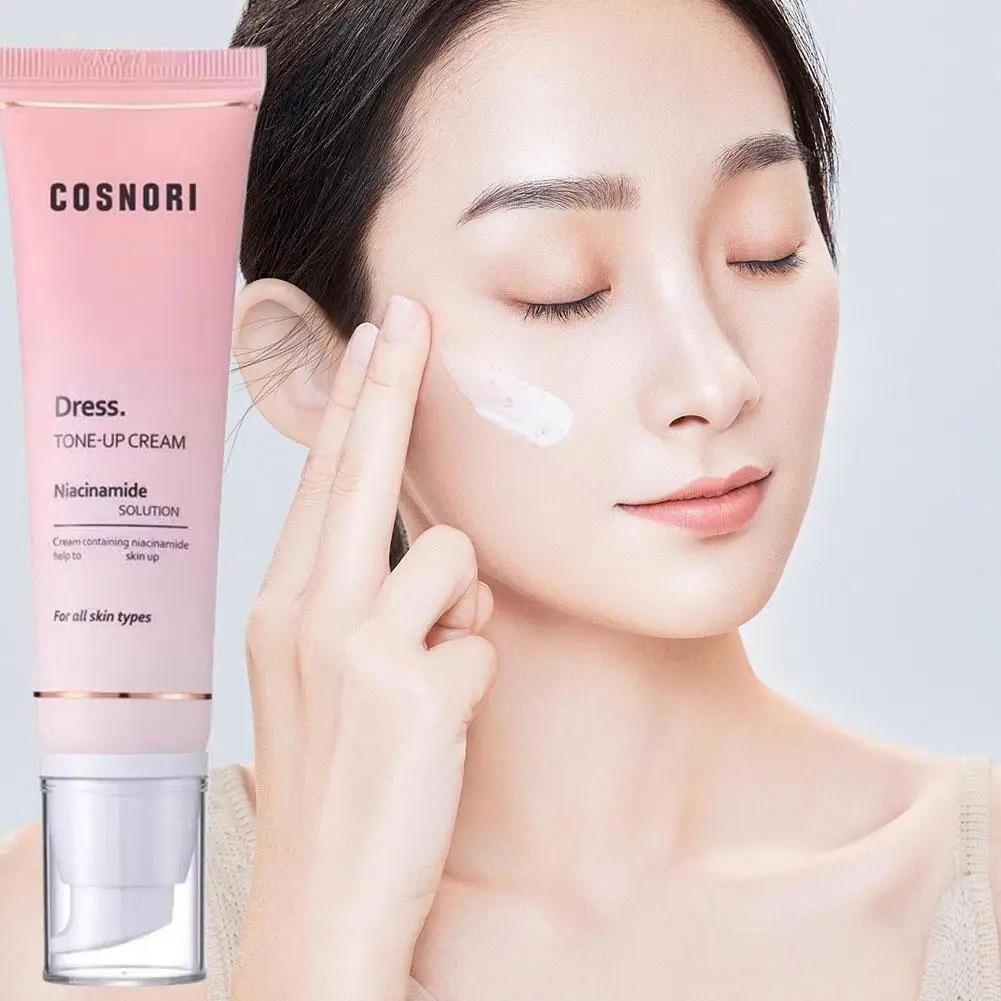 

For Cosnori Moisturizing Dress Tone-up Cream Help To Brighten Skin Up For All Skin Types Niacinamide Isolation Cream