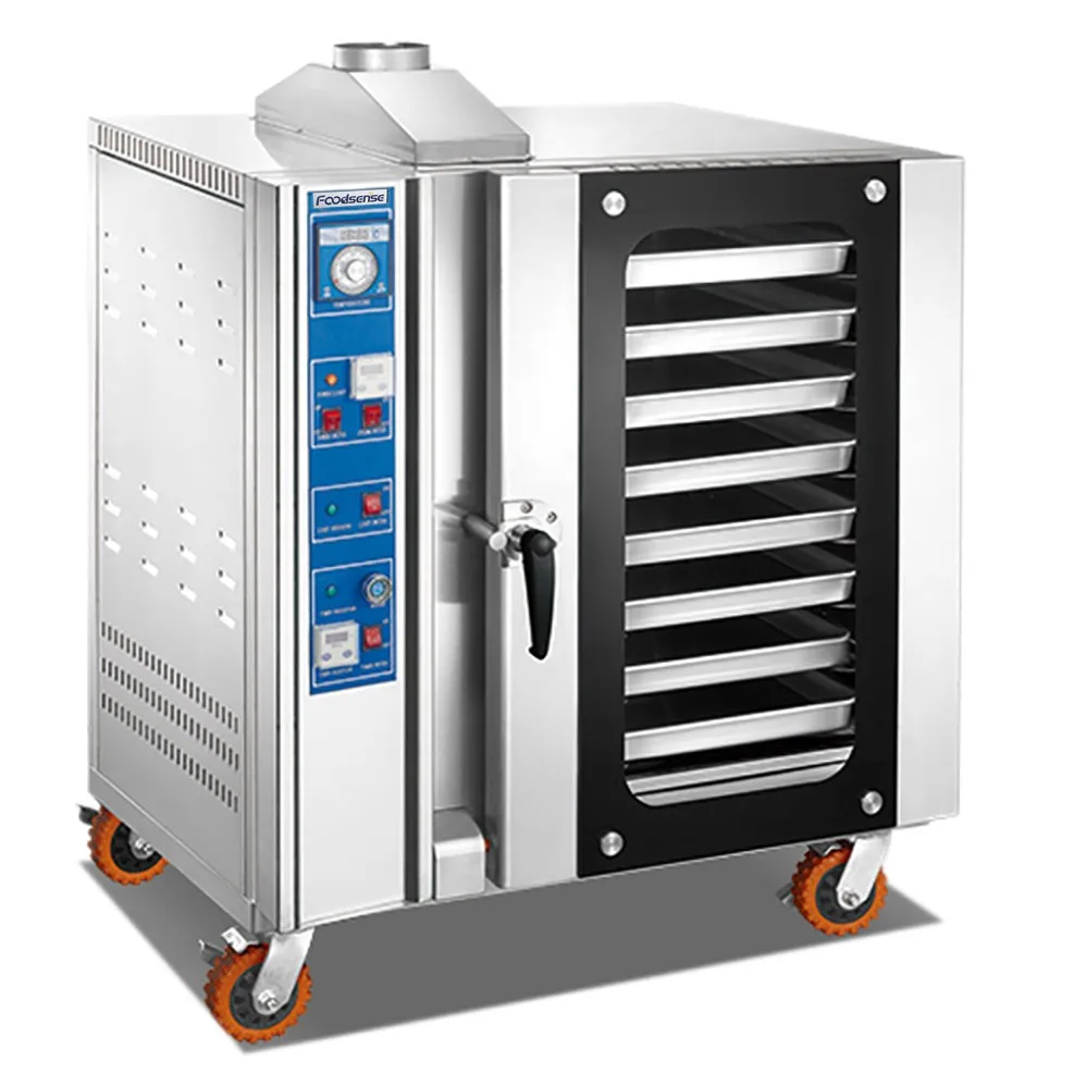 Guangzhou Baking Machine Bakery Equipment 5 8 12 16 10 Trays   Convection Oven Electric Commercial 12 Tray Convection Ovens