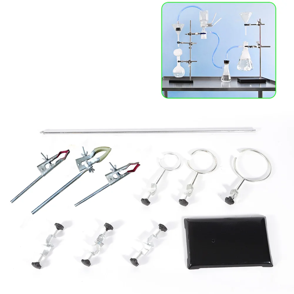 Laboratory Stands Support & Lab Clamp Flask Clamp Condenser Clamp Stands 600mm