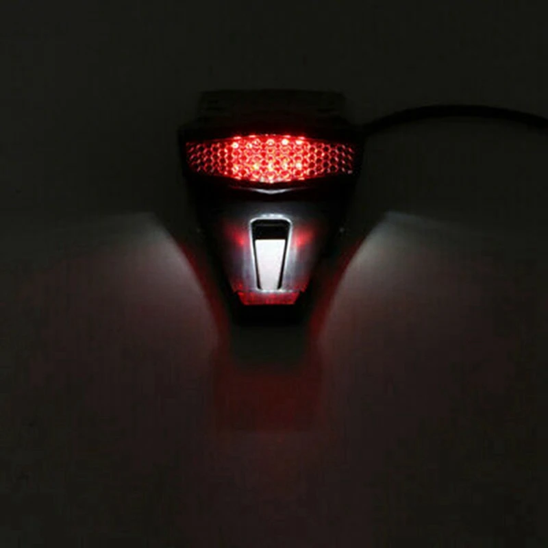 2X Motorcycle Rear Fender Brake Tail Light License Plate Lamps Dirt Bike image 4