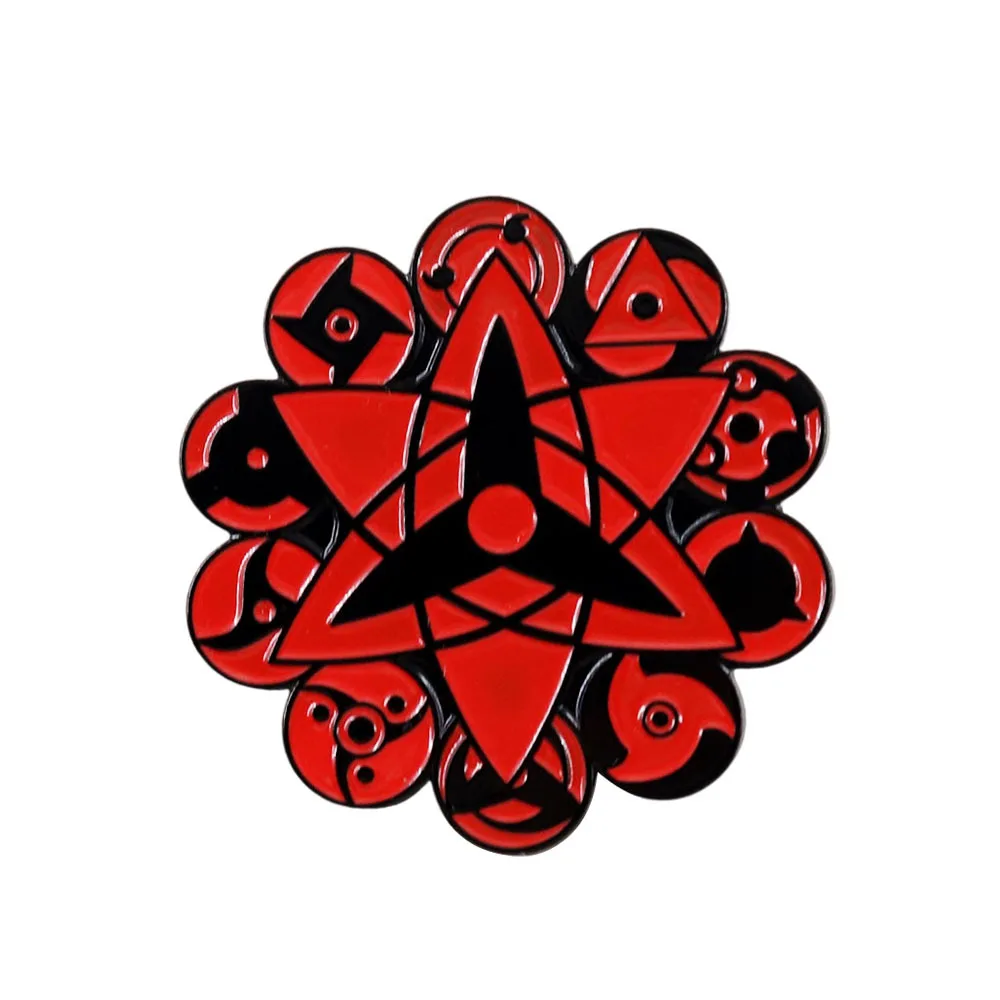 1pc Mode Kreative Kaleidoskop Abzeichen Anime Peripherie Brosche Rolle Spielen Kragen Rucksack Zubehör