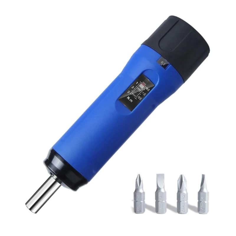 Torque Screwdriver 0.1-0.6NM 0.2-1.2NM 0.5-3.0NM 1.0-6.0NM Torque Wrench for Accurate Tightening for Mechanical Repairs