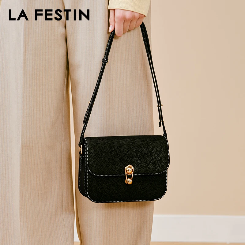 LA FESTIN Original bags for women trend 2024 Shoulder Bag Luxury Designer Square Bag Crossbody Bags