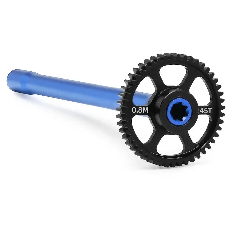 メタル 45T スパーギアとセンタードライブシャフトセット 10755 10756 TRXS ミニマックス RC カーアップグレードパーツアクセサリー用