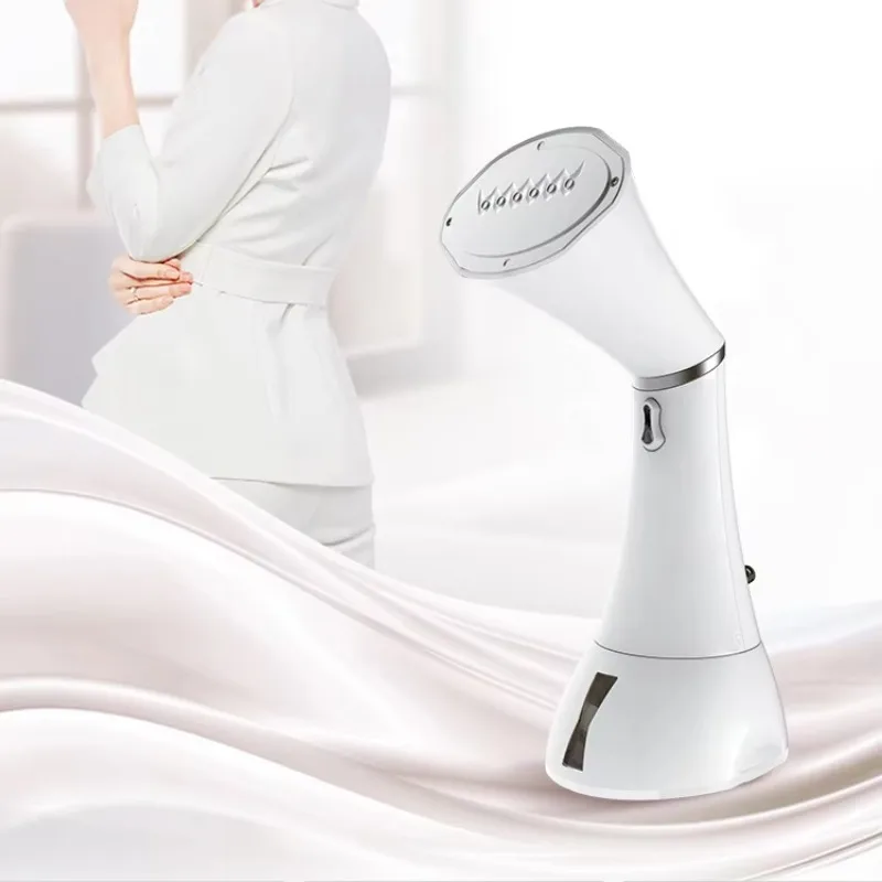Portable Mini Ironing Machine Handheld Travel Garment Steam Brush with Detachable Water Tank for Home Use