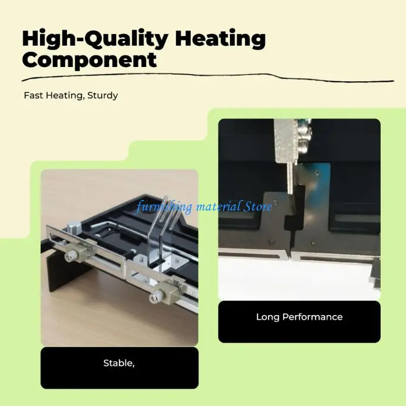 

Y5GD Electric Hot Cutter Grooving Plate Slotting Blade Holder Slotter Cutting Tool Accessories for Insulating Board Foam Sheet
