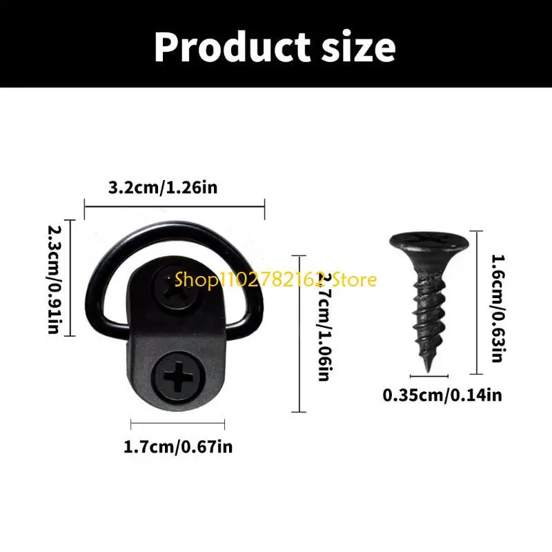 

547B Set Of 2 Robusts Luggage Securing Hooks Vehicles Luggage Hooks for Safe Journeys