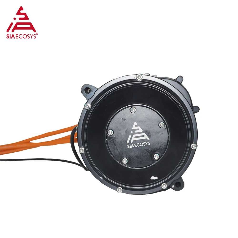 QSMOTOR QS138 2500W Electric Motorcycle mid Drive Motor 72V 55H Encoder PMSM with 428 15T Sprocket for Enhanced Performance