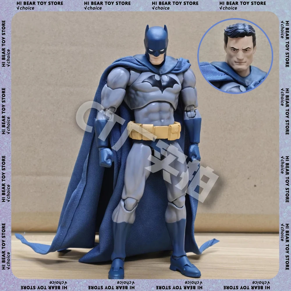 

New Ct Toys Batman Figure Blue Batman Mafex 105 Action Figures Dc Justice League Hush Figurine The Dark Knight Model Toys Gifts