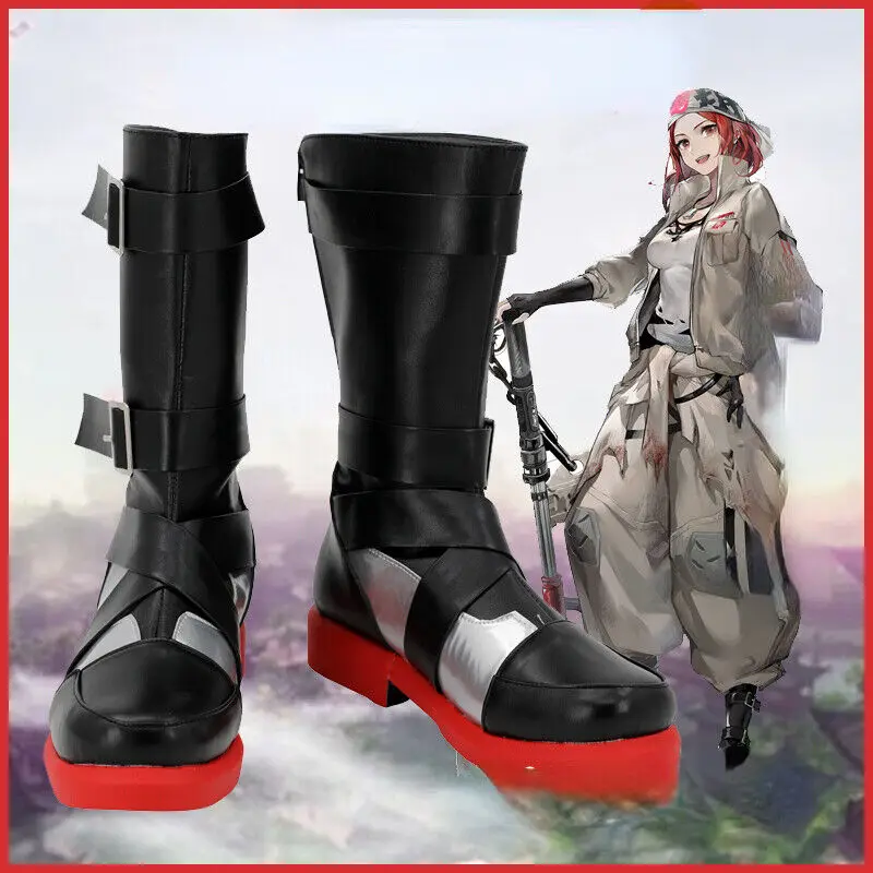 Newly arrived Cosplay Demri Shoes  Boots Customized Halloween Party Props In Large Sizes For Both Men And Women