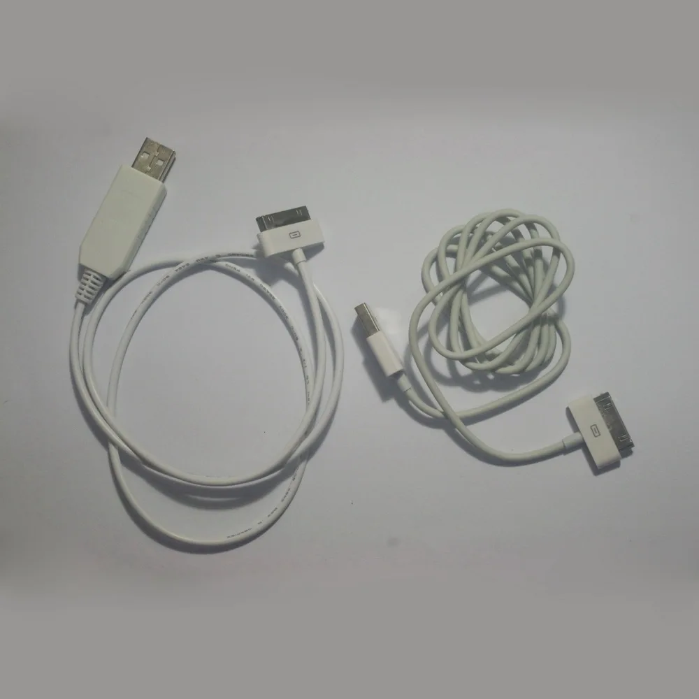 For iPod 3rd 4Th Photo 12V 0.67A 1394 USB adapter charging cable replace for wall charger + 6Pin cable kit