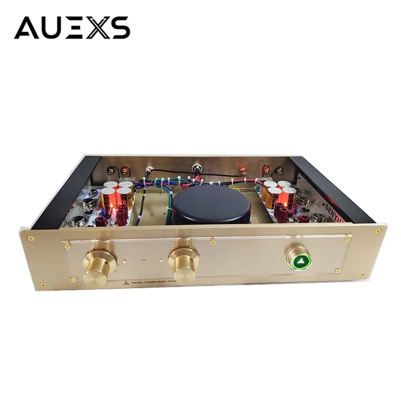 

AUEXS 150w*2 Reference FM300A Power Amplifier High Power Low Noise Sweet Sound 2 Channel HIFI Amplifier Audio