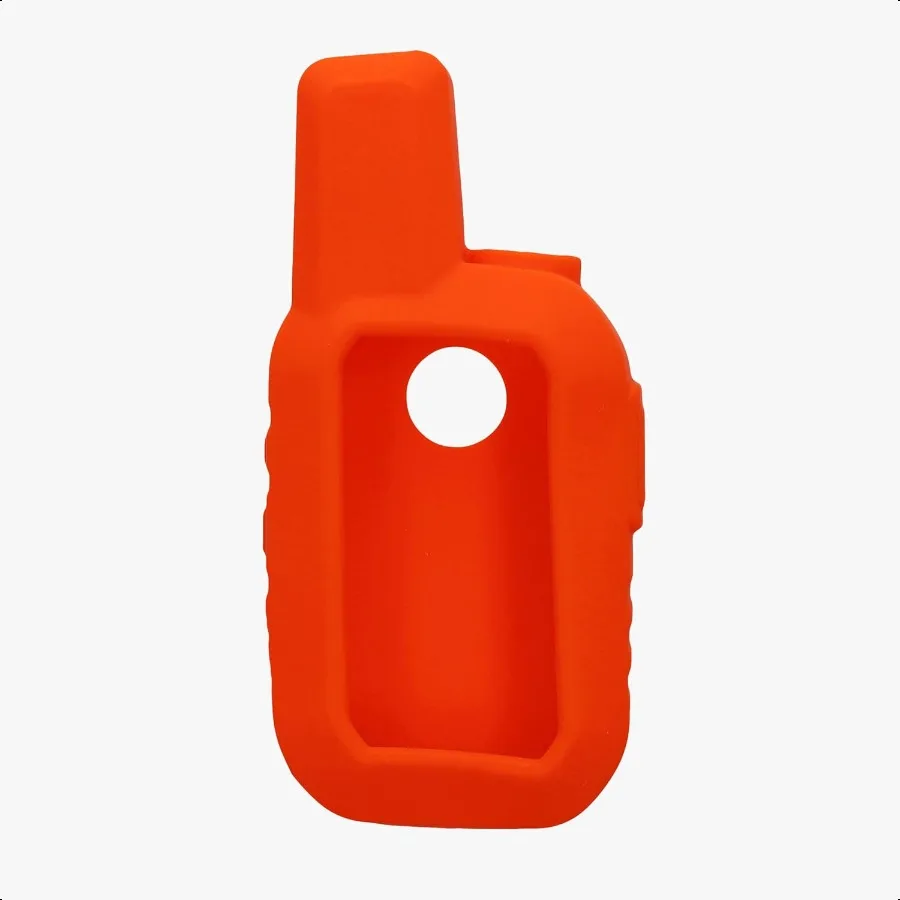 Kwmobile étui Compatible avec Garmin Alpha 10 système de navigation pour combiné GPS housse de protection en Silicone souple Orange