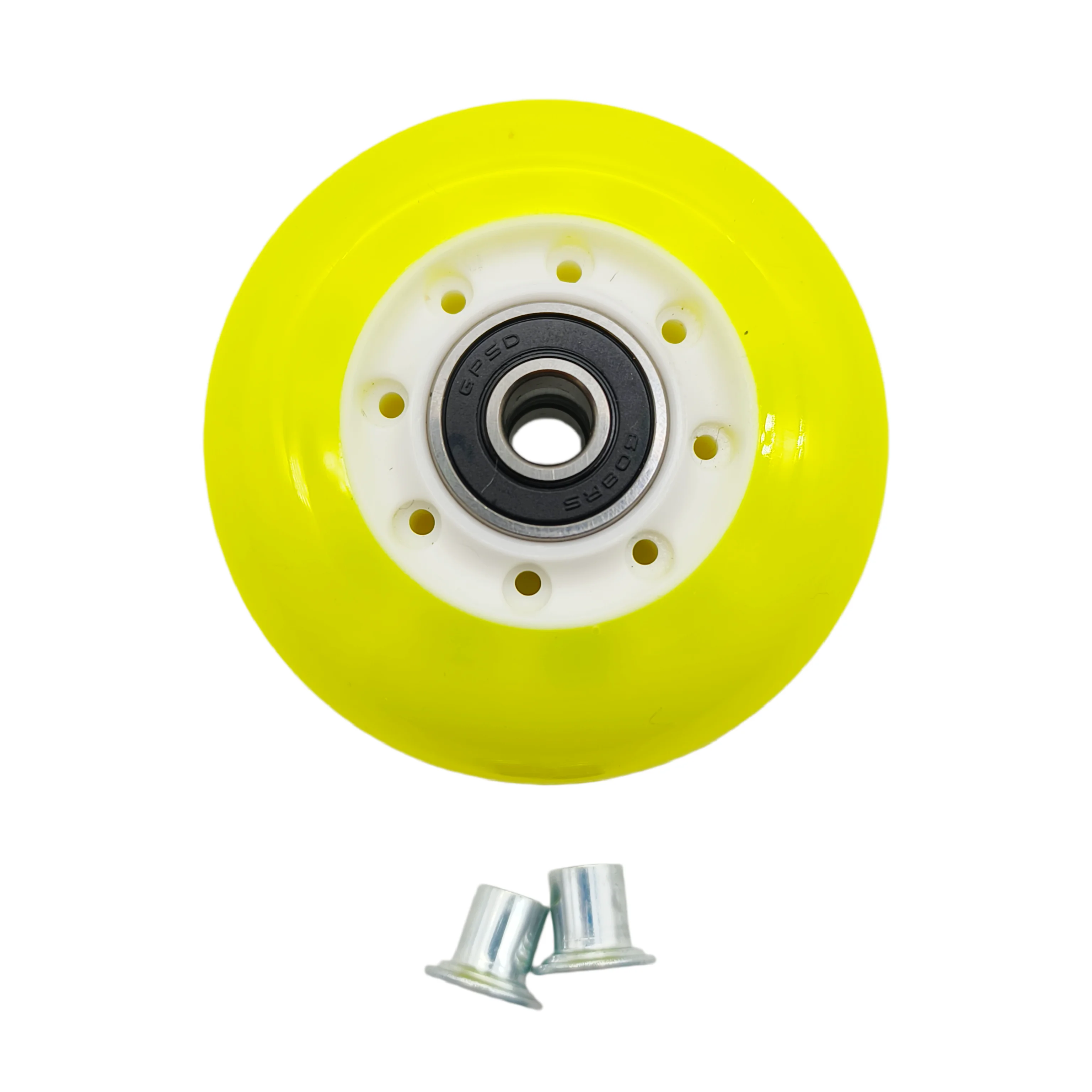 Inline skate wheel for children roller skate wheel 68mm 83a with bearings 8wheels/lot - view 5