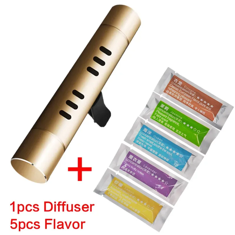 5/6 Stuks Geur Stok Auto Luchtverfrisser Vervanging Auto Parfum Auto Effen Luchtverfrisser Vent Parfum Stok Vullingen