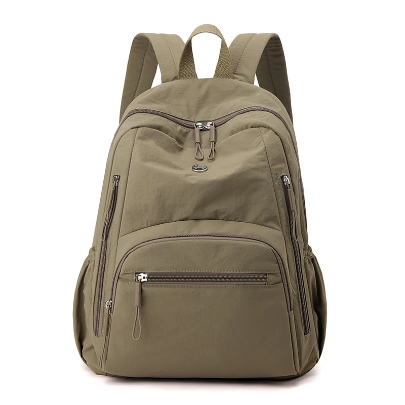 

New lightweight waterproof nylon cloth large capacity shoulder backpack puff series simple commuting tide ladies shoulder bags