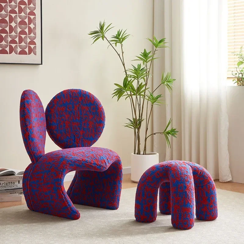 Creative designer single chair, living room artistic sense, special-shaped  , personalized animal