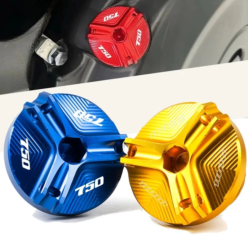 Motorcycle CNC Engine Oil Filter Cover Oil Filler Plug Cap For SUZUKI GSXS 750 1000 GSX-S 750 1000 F GSX S 125 150 GSX-S 1000GT