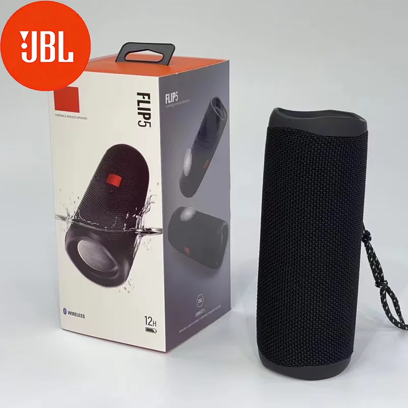 JBL FLIP5 Wireless Bluetooth Speaker Outdoor Camping Waterproof Mini Subwoofer PartyBoost Multiple Speakers Pairing