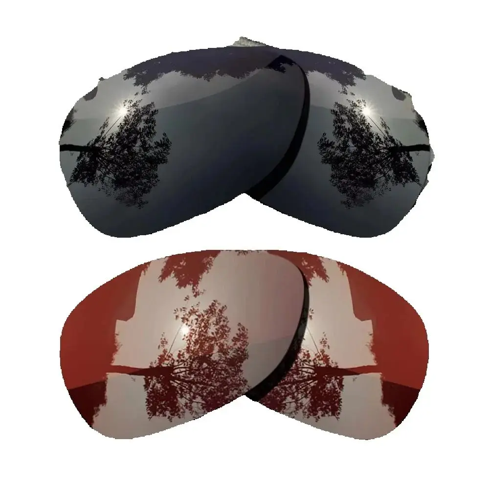 

Grey Black&Bronze Brown Sunglasses Polarized Replacement Lenses for Oakley Crosshair 2012