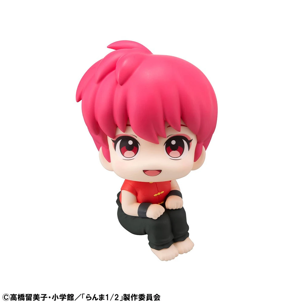 Original MegaHouse Look Up Ranma 1/2 champú 11CM MH versión Q figura de Anime PVC modelo juguetes coleccionables