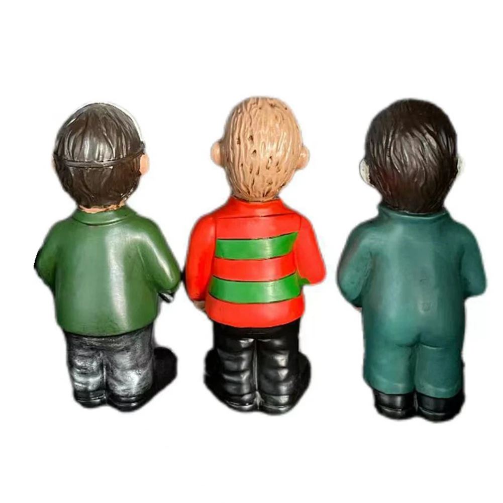 ホラー映画ガーデンノーム、屋内ガーデンノームガーデンスタチュー家の装飾、屋外ハロウィーン庭の芝生装飾A