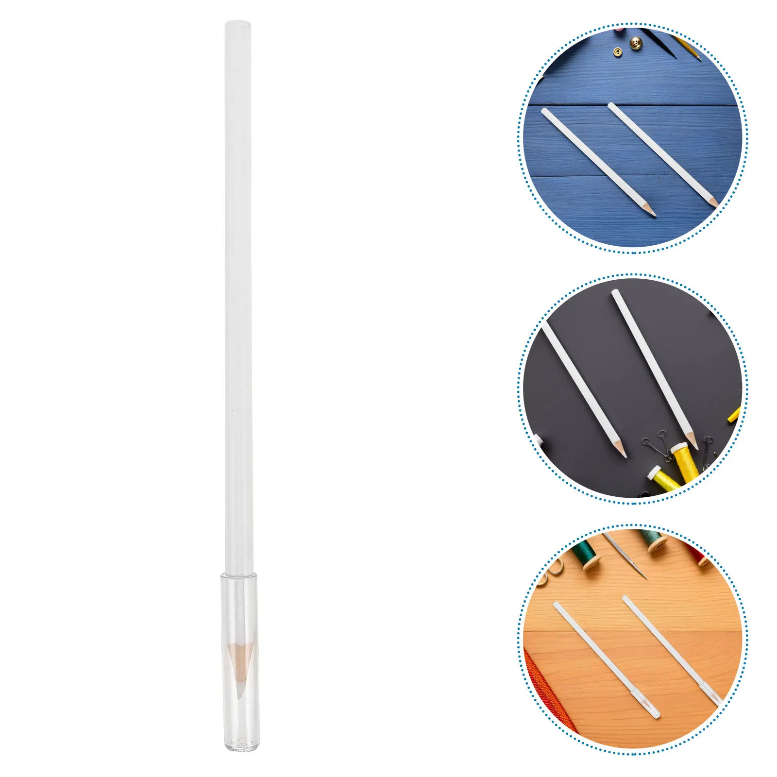 

15Pcs Sewing Fabric Chalk Pencil Water Erasable White Marker for Tailoring Embroidery Projects Fabric Markers for Sewing