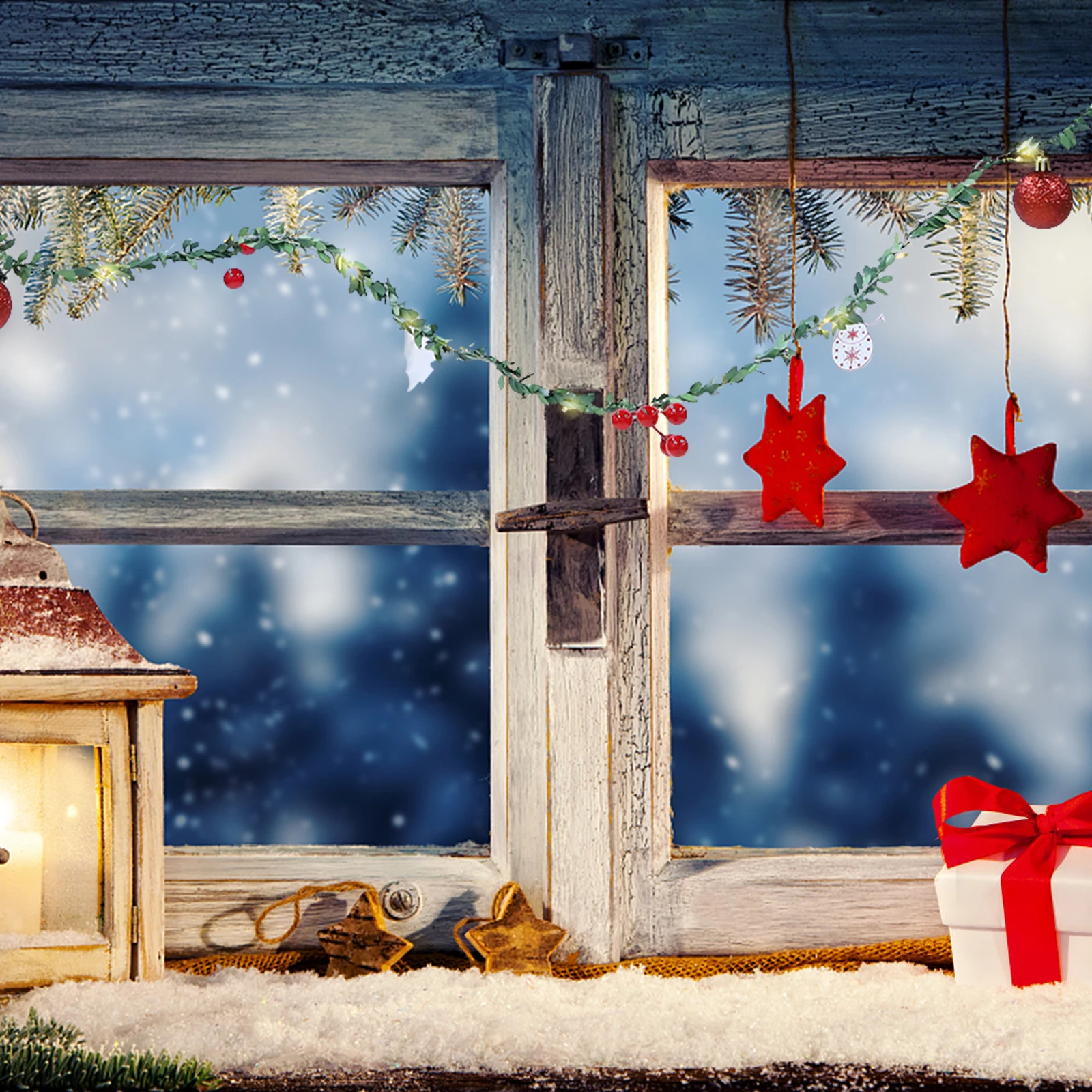 

Christmas String Plastic Lighting Decorative LED Christmas Fairy Light Tree Bedroom Party HolidayDecoration