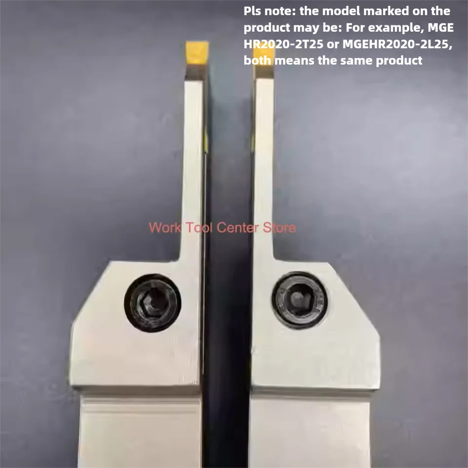 Porte-outil de coupe à rainure de broche étendue CNC MGEHL MGEHR2020 MGEHR2525 MGEHR3232 -2/3/4/5T25-T50 MGMN, insertion de fraise