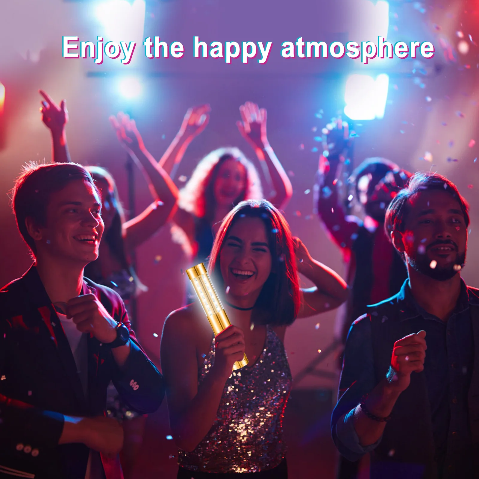 LED Strobe Baton Light LED Bottle Service Light Reusable LED Light Champagne Bottle Handheld Light for Party Concert Events