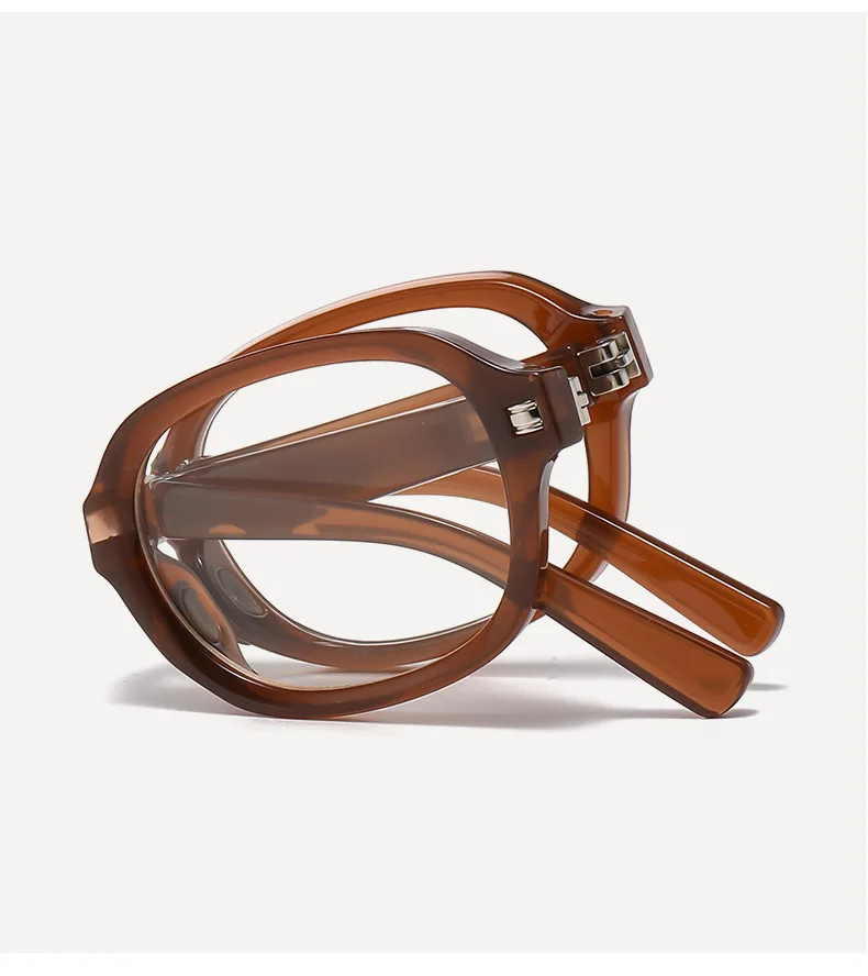 Faltbare Presbyopie-Brille, mehrere Brennweite + farbwechselnde Brillengläser, tragbare und minimalistische Lesebrille mit zwei Entfernungen – Detail 20