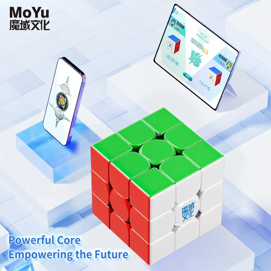 [Picube] MoYu Ai Smart Cube MoYu Ai Cubo Bluetooth Smart Cubo Intelligent Cubes 3x3X3 Magnetic Professional العاب  Kids Toys