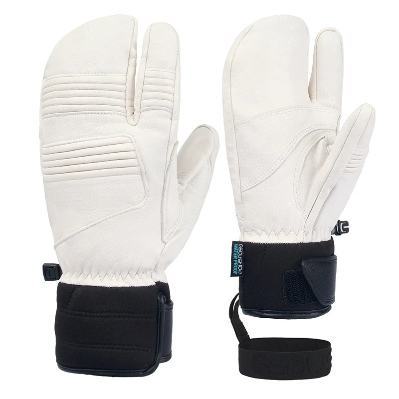 

New ski gloves women's windproof waterproof warm wear-resistant thickened outdoor professional