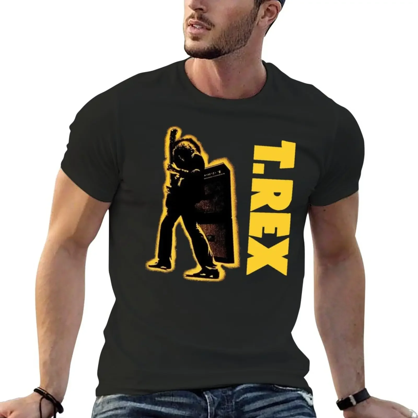 Plus Size Tops schlichte T-Shirts Männer Bestseller T Rex Mark Bolan elektrische Krieger Waren wesentliche T-Shirt 2024 Sommer heiß