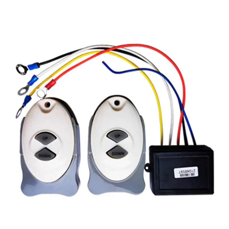 Winch Wireless Receiver Transmitter Anchor One Receiver Double Transmit Switch Anchor Switch Marine Hardware