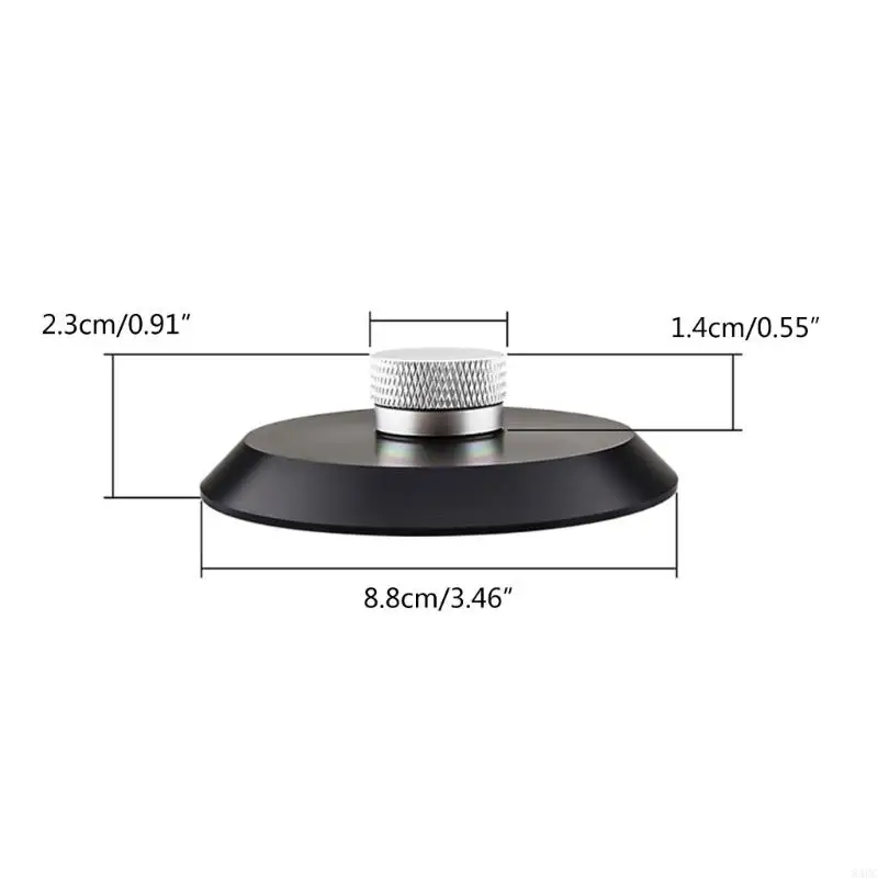 83cc Metal Disc Sound Enhancer Stabilisants poids enregistre pour réduire les vibrations