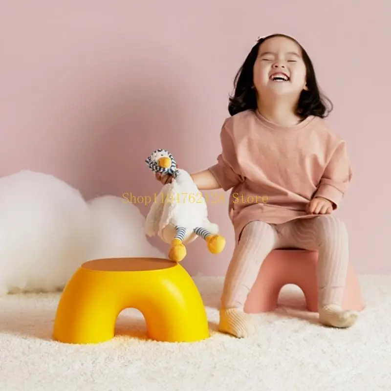 أطفال مضادون لانزلاق البراز الأسرة المعيشية الصغيرة كرسي داخلي كرسي الأطفال خطوة البراز أفضل بيع #2