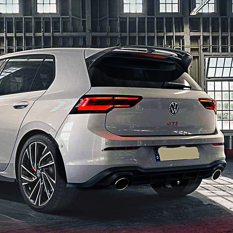 New Design 2020 to up For Volkswagen VW Golf 8 MK8 Ⅷ R GTI GTD GTE Spoiler rear window roof spoiler high quality spoiler