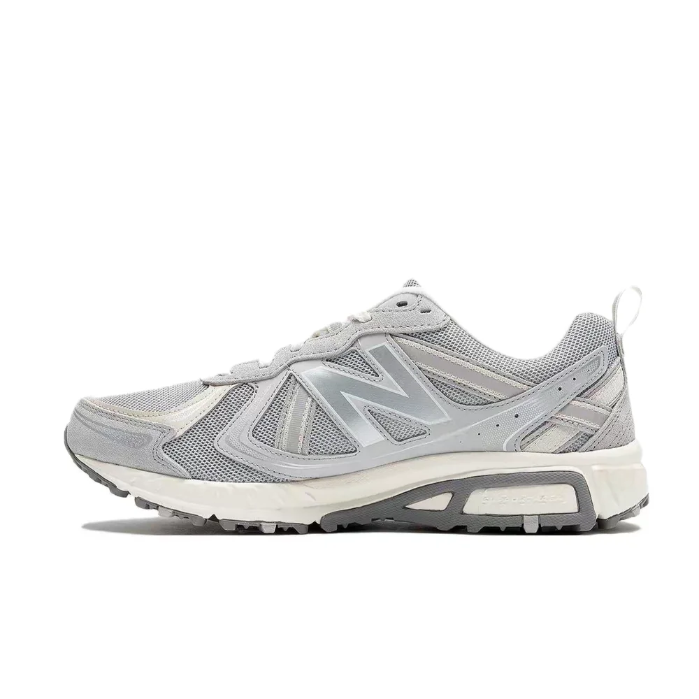 New Balance NB410V5 Y2K Unisex Silver-Gray Low-Top Runners – Retro Stylish Durable Sole & Comfortable Everyday Fit MT410BG5