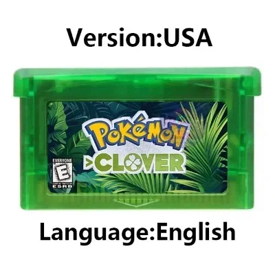 GBA Game Cartridge Pokemon Series Crown Flory Sky Unbound Quetzal geglazuurde Gaia Emerald Legacy videogameconsolekaart
